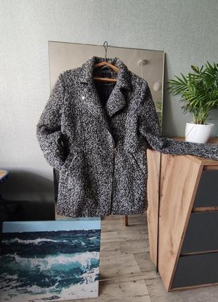 Укороченное пальто, куртка, размер m-l2 фото
