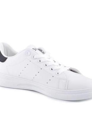 Стильные белые кроссовки кеды криперы модные кроссы с черным задником4 фото