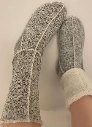 Чуні-носки на хутрі unisex2 фото