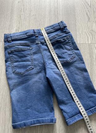 Крутые джинсовые стрейч шорты denim co 9-10роков5 фото