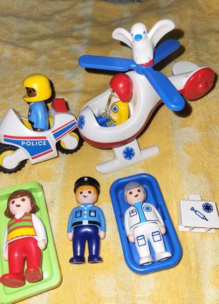 Фигурки , транспорт playmobil geobra.