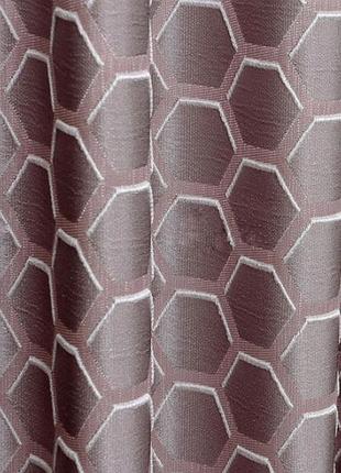Комплект штор соты портьеры геометрия