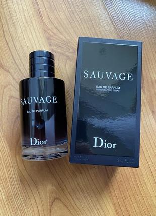 Dior sauvage eau de parfum 100 ml.1 фото