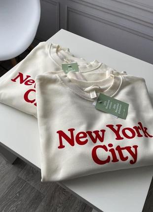 Світшот new york city від h&m