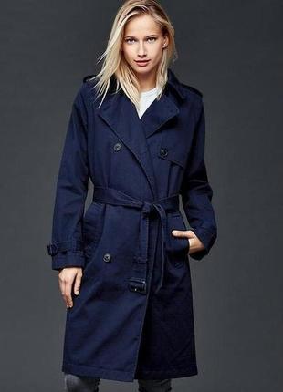 Gap ,l. синій тренч з поясом