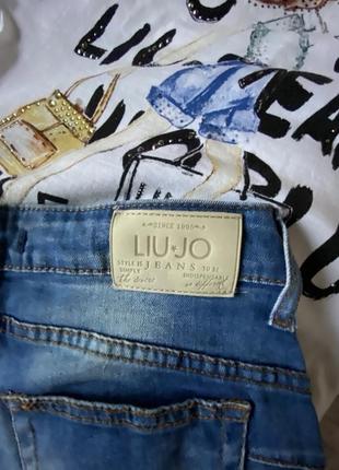 Шорты джинсовые liu jo jeans3 фото