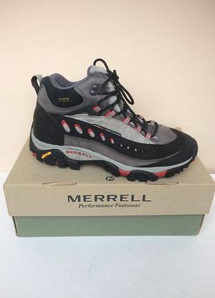 Merrell continuum gore tex vibram кожаные ботинки 42