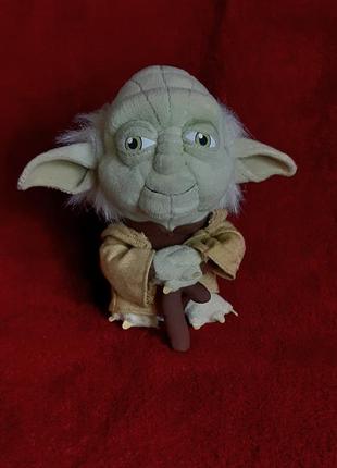 М'яка іграшка майстер йоду зоряні війни 18 см yoda star wars2 фото