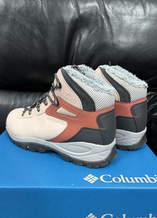 Кожаные водонепроницаемые ботинки columbia newton ridge. оригинал.4 фото