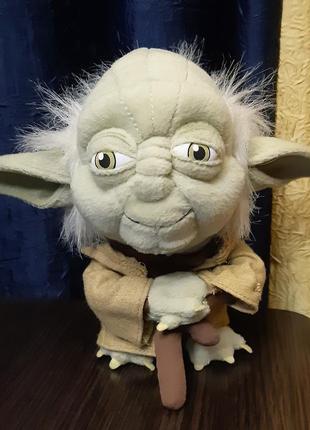 М'яка іграшка майстер йоду зоряні війни 18 см yoda star wars