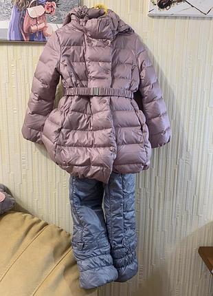 Лижний костюм на дівчинку