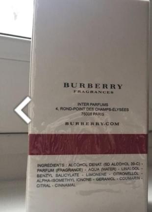 Модный парфюм burberry sport for women 50ml3 фото