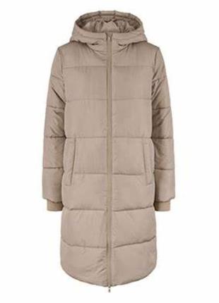 Якісне тепле стьобане пальто з капюшоном від tcm tchibo чібо, німеччина, m-l2 фото