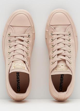 Оригинальные крутые кеды converse chuck taylor all star mono glam low top1 фото