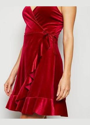 Велюрове платтячко new look