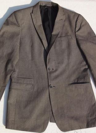 Mexx. стильный приталенный пиджак. лён и хлопок. 48 размера.1 фото