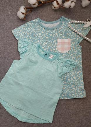 Футболка ошатна для дівчинки 6-12 міс футболка футболка 18-24 міс