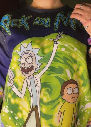 Кофта рік і морті (rick and morty)