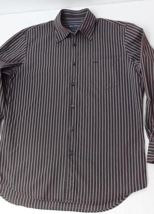 Marc o'polo. моднейшая полосатая рубашка. two-ply ворот 40 см