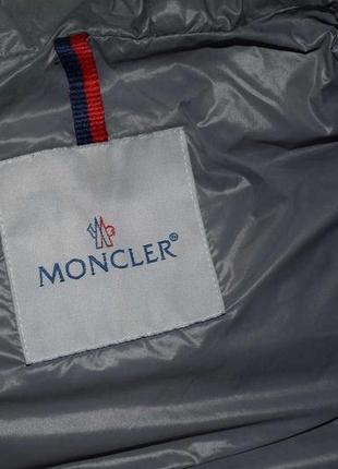 Moncler down vest red женская премиальная пуховая жилетка монклер6 фото