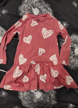 Плаття в сердечки f&f