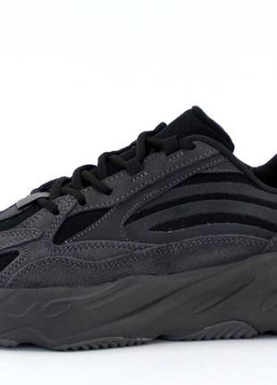 Мужские кроссовки adidas yeezy boost 700 v2 black 41-42-43-445 фото