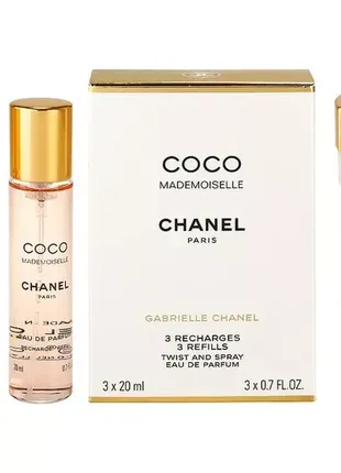 Chanel coco mademoiselle 20 ml refill сменный блок