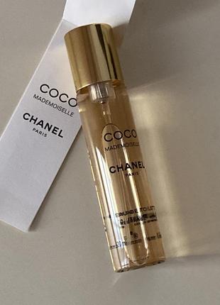 Chanel coco mademoiselle 20 ml refill сменный блок3 фото