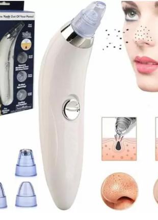 Вакуумний апарат для чищення обличчя і пор derma suction