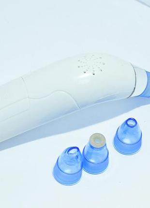 Вакуумний апарат для чищення обличчя і пор derma suction3 фото