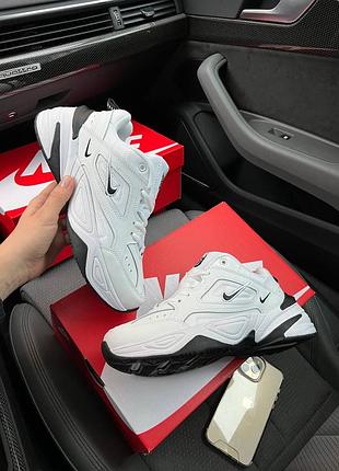 Женские кроссовки nike m2k tekno all white black