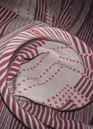 Стильный и красивый шелковый платок бренда vetter vetterice (швейцария). размер 78х84 см.5 фото