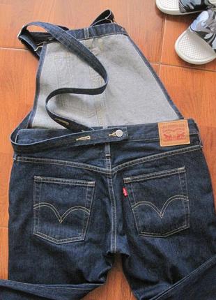 Джинсовый комбинезон levi's (s-m) оригинал3 фото