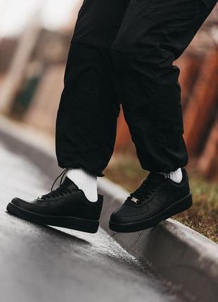 nike air force 1 black premium 2750 112010708