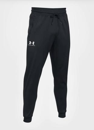 Under armour мужские черные спортивные штаны sportstyle jogger4 фото