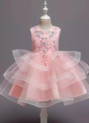 ✍🏻шикарное нарядное платье для маленькой принцессы