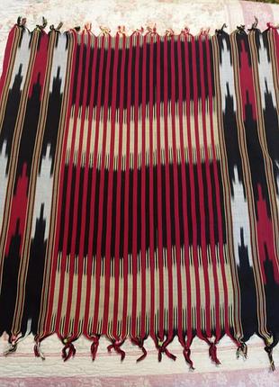 Палантин, шарф с бусинками