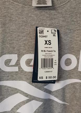 Світшот розмір хс reebok оригинал 8