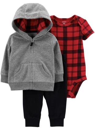 12m, 18m, 24m комплект 3 в 1 carter’s для хлопчика