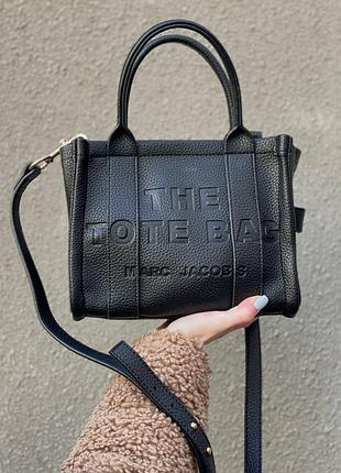 Женская сумка marc jacobs tote mini black