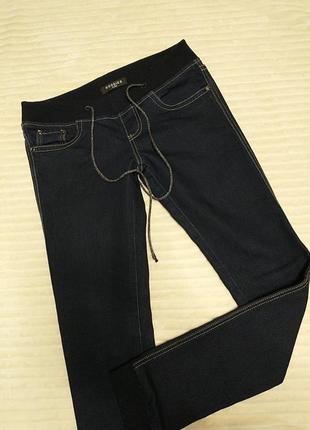 Шикарні джинси на завязказ з манжетами2 фото