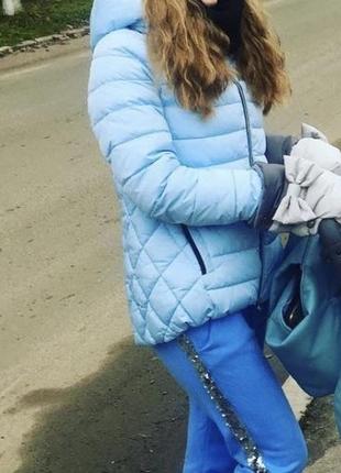 Пуховик куртка clasna розмір с s