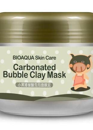 Carbonated bubble clay mask bioaqua