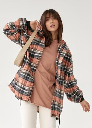 Встигни замовити! жіноча весняна куртка у клітинку 🍁