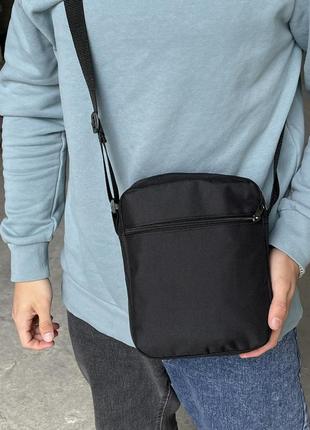 Мужская барсетка рибок из ткани брендовая фирменная сумка через плечо reebok7 фото
