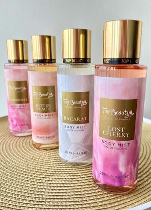 Нові парфумовані спреї від top beauty 💞🍒🌺