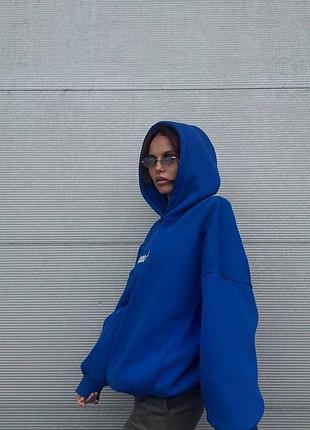 Оверсайз худі «good vibes» 8