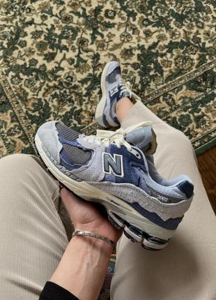 Кросівки жіночі new balance 2002r light blue8 фото