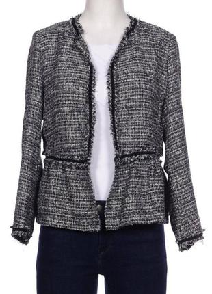 Твидовый пиджак zara жакет