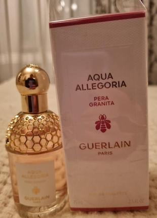 Туалетна вода guerlain aqua allegoria pera granita3 фото